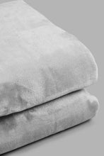 Load image into Gallery viewer, Redtag-Grey-Ultra-Soft-Blanket-
(Double-Size)-Blankets-Home-Bedroom-