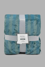 تنزيل الصورة على معرض الصور، Redtag-Teal-Ultra-Soft-Blanket-
(Double-Size)-Blankets-Home-Bedroom-