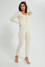 Load image into Gallery viewer, Redtag-Beige-Skinny-Fit-Trouser-Colour:Beige,-Filter:Women's-Clothing,-Limited-Edition-Trousers,-New-In,-New-In-Women,-Non-Sale,-S22B,-Section:Women-Women's-