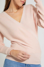 Load image into Gallery viewer, Redtag-Long-Sleeve-V-Neck-Pullover-Pullovers-Women's-