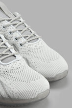 Load image into Gallery viewer, Redtag-Grey-Ribbed-Knit-Sneaker-Sneakers-Senior-Boys-5 to 14 Years