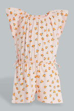 Load image into Gallery viewer, Redtag-Pink-Printed-Playsuit-Jumpsuits-Infant-Girls-3 to 24 Months