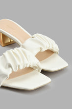 تنزيل الصورة على معرض الصور، Redtag-White-Ruche-Mule-Mules-Women's-