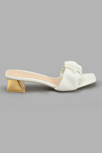 تنزيل الصورة على معرض الصور، Redtag-White-Ruche-Mule-Mules-Women's-