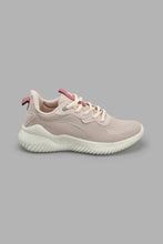 Load image into Gallery viewer, Redtag-Pink-Lace-Up-Sneaker-Sneakers-Women's-