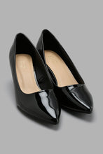 Load image into Gallery viewer, Redtag-Black-Court-Shoe-Court-Shoes-Women's-