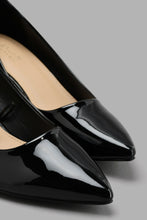 Load image into Gallery viewer, Redtag-Black-Court-Shoe-Court-Shoes-Women's-