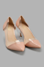 Load image into Gallery viewer, Redtag-Pink-Patent-Vinyl-Court-Court-Shoes-Women's-