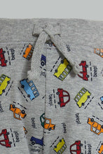 تنزيل الصورة على معرض الصور، Redtag-Red-And-Grey-Printed-Active-Pant-(2-Pack)-Joggers-Infant-Boys-3 to 24 Months