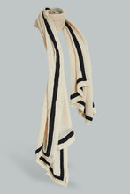 Load image into Gallery viewer, Redtag-Beige-Crinkled-Scarf-Fashion-Scarves-Women-