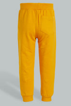 Load image into Gallery viewer, Redtag-Ecru-And-Mustard-Active-Pant-(2-Pack)-Joggers-Infant-Boys-3 to 24 Months