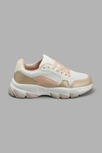 Load image into Gallery viewer, Redtag-Multicolour-Chunky-Sneaker-With-Pink-Highlights-Chunky-Women's-