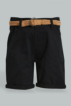تنزيل الصورة على معرض الصور، Redtag-Black-Convass-Belt-Chino-Short-Character,-Colour:Black,-Filter:Infant-Boys-(3-to-24-Mths),-Infant-Boys-Shorts,-New-In,-New-In-INB,-Non-Sale,-S22B,-Section:Kidswear,-TBL-Infant-Boys-3 to 24 Months