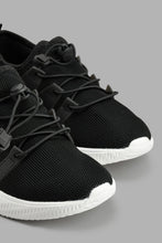 Load image into Gallery viewer, Redtag-Black-Toggle-Sneaker-Chunky-Women's-