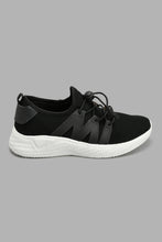 Load image into Gallery viewer, Redtag-Black-Toggle-Sneaker-Chunky-Women's-