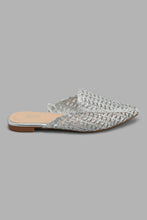 Load image into Gallery viewer, Redtag-Silver-Strappy-Mule-Mules-Women's-