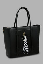 Load image into Gallery viewer, Redtag-Black-Tote-Bag-Tote-Bags-Women-