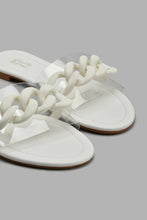 تنزيل الصورة على معرض الصور، Redtag-White-Chain-Trim-Mule-Mules-Women's-