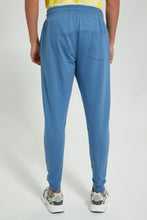 تنزيل الصورة على معرض الصور، Redtag-Blue-Signature-Jog-Pant-Joggers-Men's-