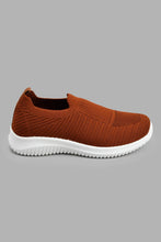 Load image into Gallery viewer, Redtag-Burgundy-Slip-On-Slip-Ons-Boys-3 to 5 Years