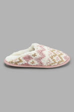 Load image into Gallery viewer, Redtag-Assorted-Closed-Toe-Cable-Knit-Slipper-Slippers-Women's-