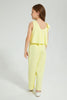 Redtag-Yellow-Frilled-Jumpsuit-Colour:Yellow,-Filter:Girls-(2-to-8-Yrs),-Girls-Jumpsuits,-New-In,-New-In-GIR,-Non-Sale,-S22B,-Section:Kidswear-Girls-2 to 8 Years