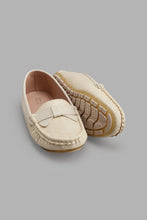 Load image into Gallery viewer, Redtag-Natural-Woven-Moccasin-Moccasins-Women's-