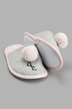 Load image into Gallery viewer, Redtag-Flamingo-Closed-Toe-Slipper-Slippers-Women's-