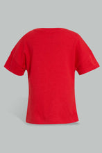 تنزيل الصورة على معرض الصور، Redtag-Red-Minnie-And-Daisey-Printed-T-Shirt-All-Over-Prints-Infant-Girls-3 to 24 Months