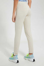 Load image into Gallery viewer, Redtag-Beige-Basic-Legging-Leggings-Senior-Girls-9 to 14 Years