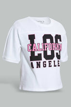 تنزيل الصورة على معرض الصور، Redtag-White-Extended-Sleeve-Top-Cropped-Tops-Senior-Girls-9 to 14 Years