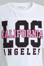 تنزيل الصورة على معرض الصور، Redtag-White-Extended-Sleeve-Top-Cropped-Tops-Senior-Girls-9 to 14 Years