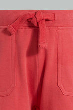 Load image into Gallery viewer, Redtag-Red-Active-Shorts-With-Placement-Print-Colour:Red,-Filter:Infant-Boys-(3-to-24-Mths),-Infant-Boys-Shorts,-New-In,-New-In-INB,-Non-Sale,-S22B,-Section:Kidswear,-TBL-Infant-Boys-3 to 24 Months