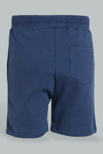 Load image into Gallery viewer, Redtag-Blue-Active-Shorts-With-Placement-Print-Colour:Blue,-Filter:Infant-Boys-(3-to-24-Mths),-Infant-Boys-Shorts,-New-In,-New-In-INB,-Non-Sale,-S22B,-Section:Kidswear,-TBL-Infant-Boys-3 to 24 Months