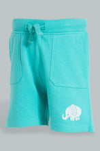 تنزيل الصورة على معرض الصور، Redtag-Green-Active-Shorts-With-Placement-Print-Colour:Green,-Filter:Infant-Boys-(3-to-24-Mths),-Infant-Boys-Shorts,-New-In,-New-In-INB,-Non-Sale,-S22B,-Section:Kidswear,-TBL-Infant-Boys-3 to 24 Months