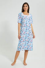 Load image into Gallery viewer, Redtag-Allover-Printed-Nightgown-Nightgowns-Women's-