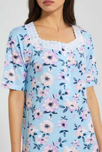 Load image into Gallery viewer, Redtag-Allover-Printed-Nightgown-Nightgowns-Women's-