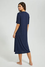 Load image into Gallery viewer, Redtag-Allover-Printed-Nightgown-Nightgowns-Women's-