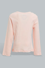 تنزيل الصورة على معرض الصور، Redtag-Pink-Heart-Printed-Pyjama-Set-Pyjama-Sets-Infant-Girls-3 to 24 Months