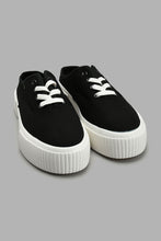 تنزيل الصورة على معرض الصور، Redtag-Black-Closed-Toe-Lace-Up-Mule-Lace-Up-Women's-