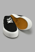 تنزيل الصورة على معرض الصور، Redtag-Black-Closed-Toe-Lace-Up-Mule-Lace-Up-Women's-