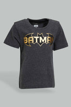 تنزيل الصورة على معرض الصور، Redtag-Charcoal-Mel-Batman-Ss-T-Shirt-Character,-Colour:Charcoal,-Filter:Infant-Boys-(3-to-24-Mths),-Infant-Boys-T-Shirts,-New-In,-New-In-INB,-Non-Sale,-S22B,-Section:Kidswear,-TBL-Infant-Boys-3 to 24 Months
