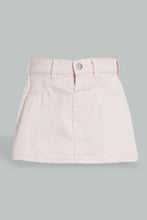 Load image into Gallery viewer, Redtag-Pink-Mock-Pocket-Plain-Skirt-Colour:Pink,-Filter:Infant-Girls-(3-to-24-Mths),-Infant-Girls-Skirts,-New-In,-New-In-ING,-Non-Sale,-S22B,-Section:Kidswear,-TBL-Infant-Girls-3 to 24 Months