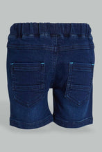 تنزيل الصورة على معرض الصور، Redtag-Dark-Wash-Knit-Short-Character,-Colour:Darkwash,-Filter:Infant-Boys-(3-to-24-Mths),-Infant-Boys-Shorts,-New-In,-New-In-INB,-Non-Sale,-S22B,-Section:Kidswear,-TBL-Infant-Boys-3 to 24 Months