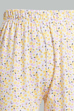 Load image into Gallery viewer, Redtag-Yellow-Short-Sets-Pyjama-Sets-Senior-Girls-9 to 14 Years