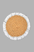 Load image into Gallery viewer, Redtag-Brown-Round-Placemat-Placemats-Home-Dining-