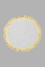 Load image into Gallery viewer, Redtag-Brown-Round-Placemat-Placemats-Home-Dining-