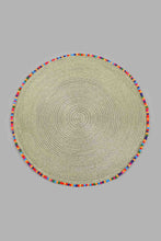 تنزيل الصورة على معرض الصور، Redtag-White-Round-Placemat-Placemats-Home-Dining-