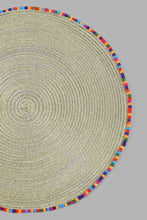تنزيل الصورة على معرض الصور، Redtag-White-Round-Placemat-Placemats-Home-Dining-