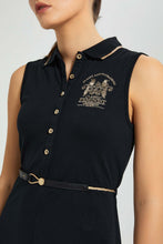 تنزيل الصورة على معرض الصور، Redtag-Black-Polo-Dress-Dresses-Women's-0